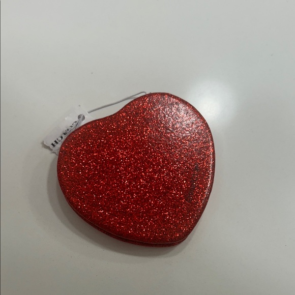 Coach Glittering Red Heart Mirror - Picture 3 of 3